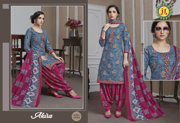 Jt Akira 24 Casual Daily Wear Printed Cotton Dress Material Collection